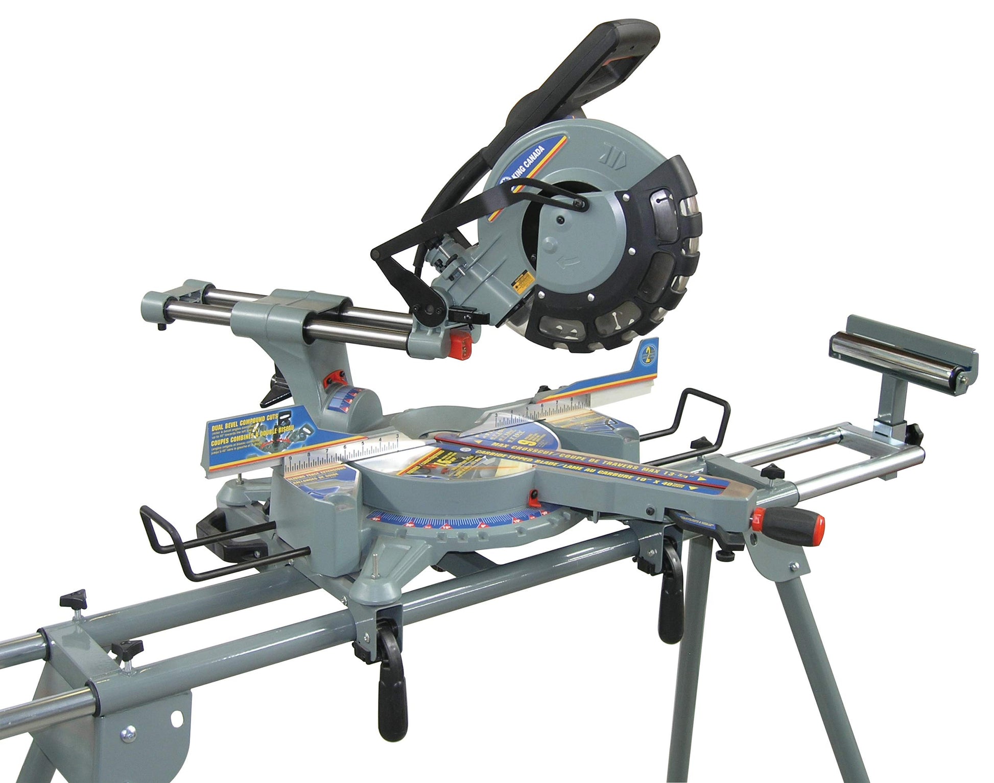 King Canada K-2650N Universal Folding Miter Saw Stand Grey King Canada