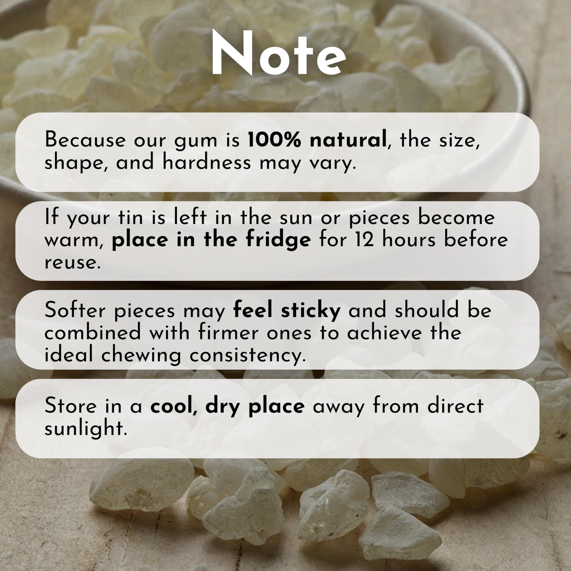 Martyr & Myth Mastic Gum – 40g Pure Greek Resin from Chios | Natural, Sugar-Free Plant-Based Chewing Gum