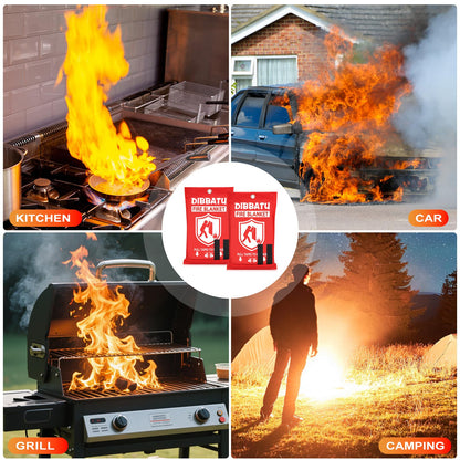 Fire Blanket for Home and Kitchen,Emergency for Small Fire,Reused,Easy Use - Available at All In One Marketplace Canada