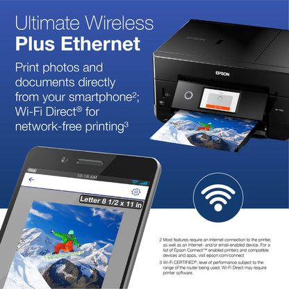 Epson Expression Premium XP-7100 Wireless Color All-in-One Inkjet Printer