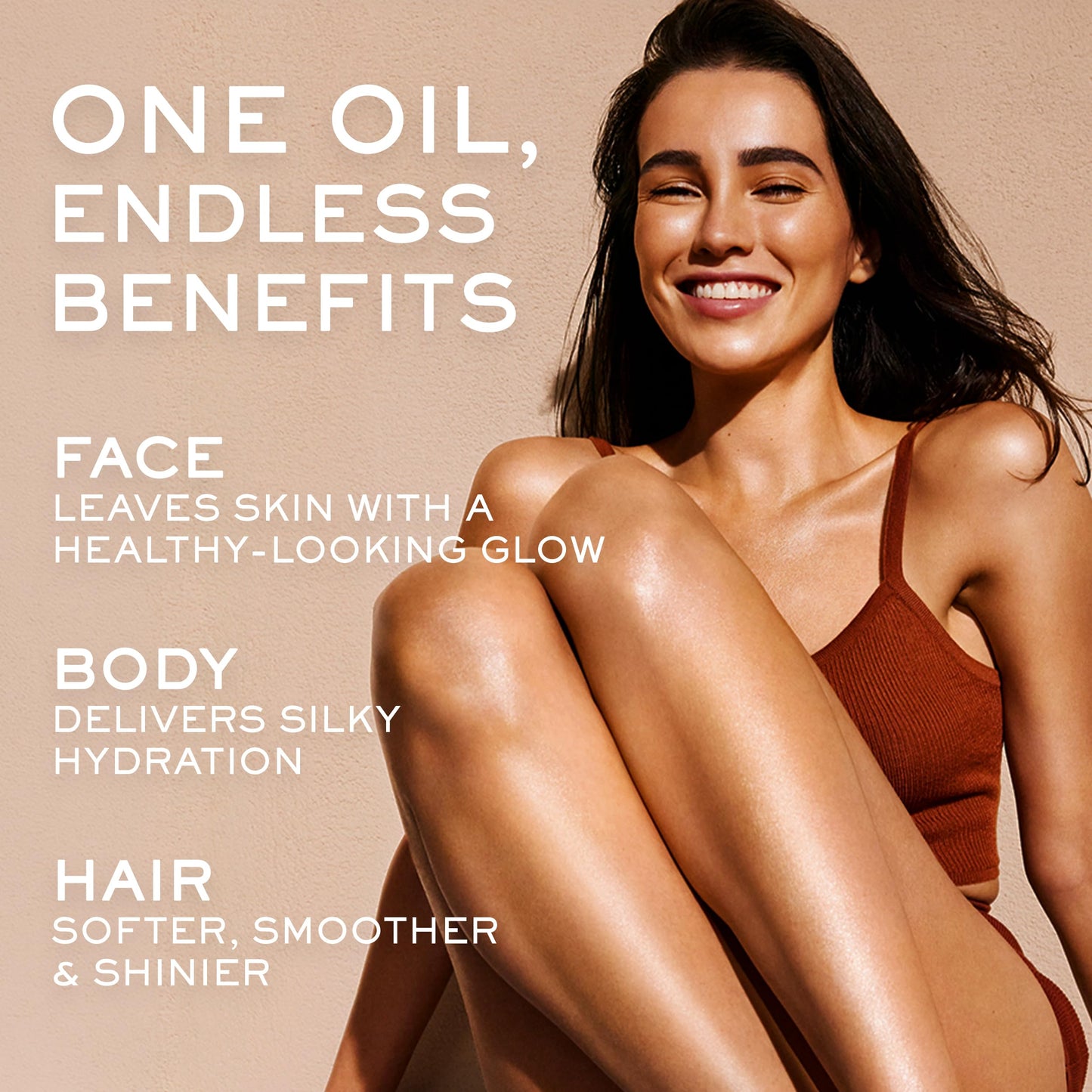 NUXE Huile Prodigieuse Multi-Purpose Dry Oil - Radiant Glow and Lightweight Hydration for Face, Body & Hair. Nourishes, Repairs and Enhances - 100mL Nuxe