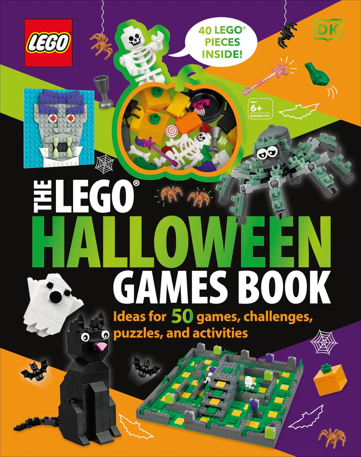 Le livre de jeux LEGO pour Halloween : idées pour 50 jeux, défis, puzzles et activités