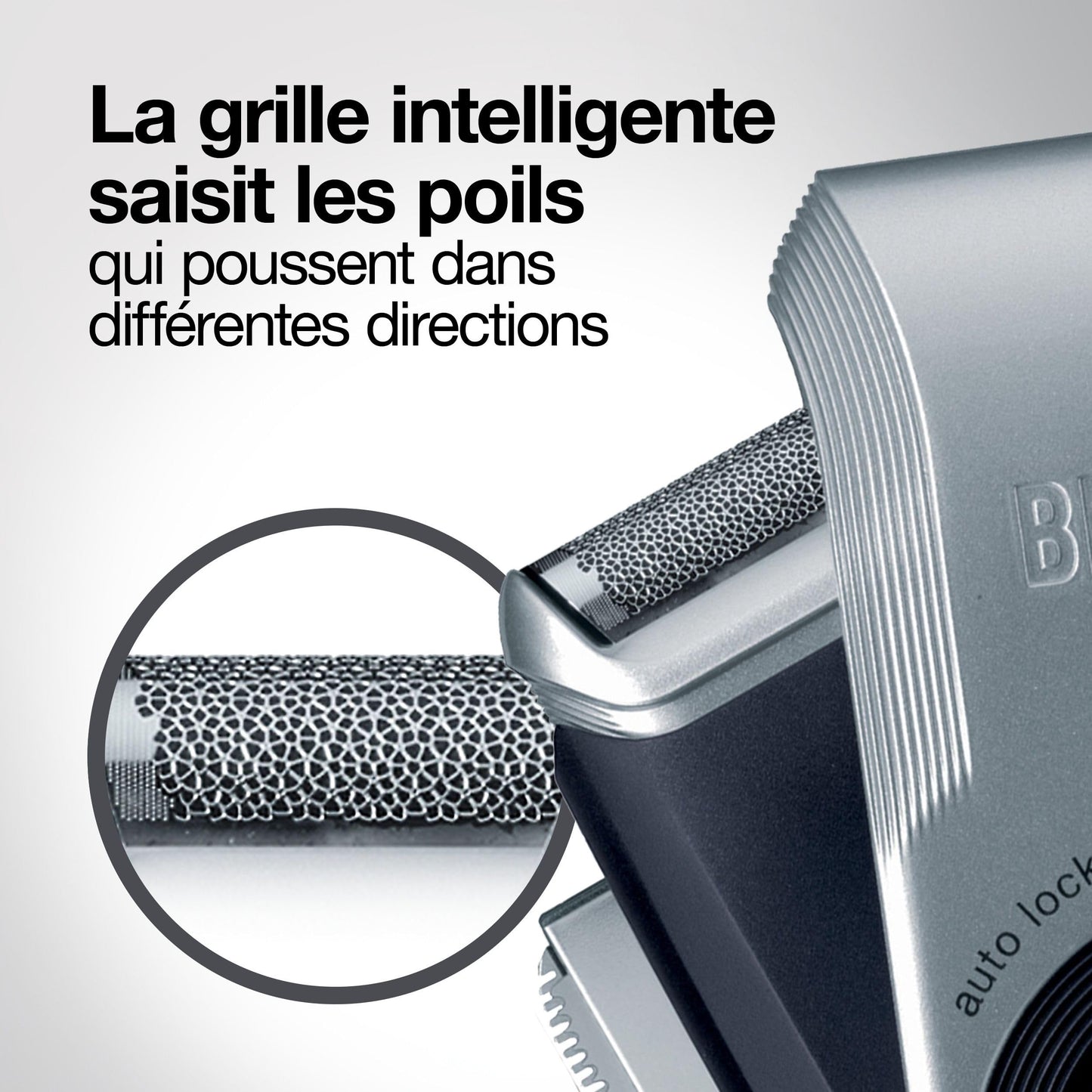 Braun M90 Mobile Shaver for Precision Trimming, Great for Travel, Black/Silver - Available at All In One Marketplace Canada