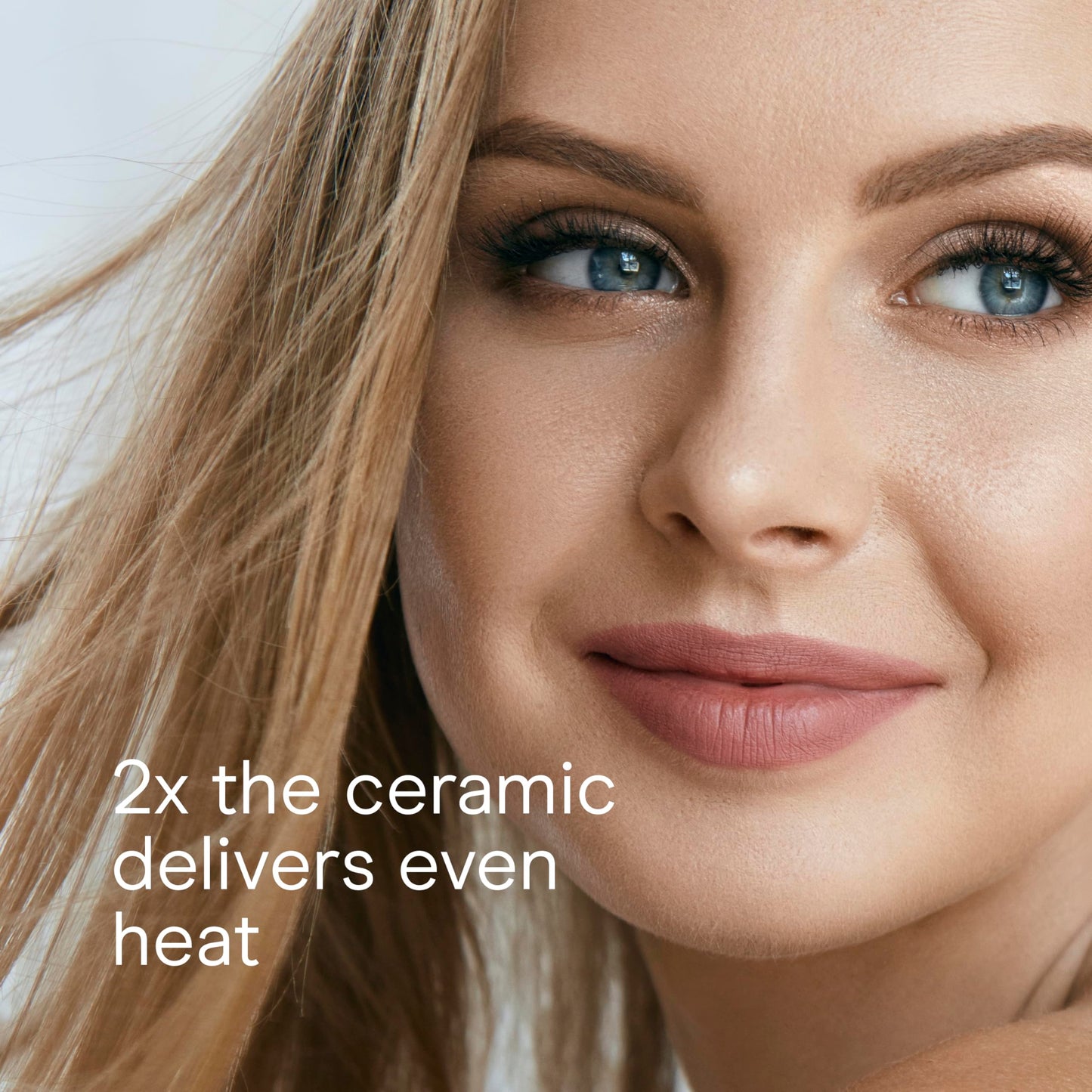 Conair Double Ceramic Hair Straightener Flat Iron with 1 Inch Floating Plates 5 Heat Settings up to 410°F Professional Styling Tool for Frizz-Free Straight Hair - Available at All In One Marketplace Canada