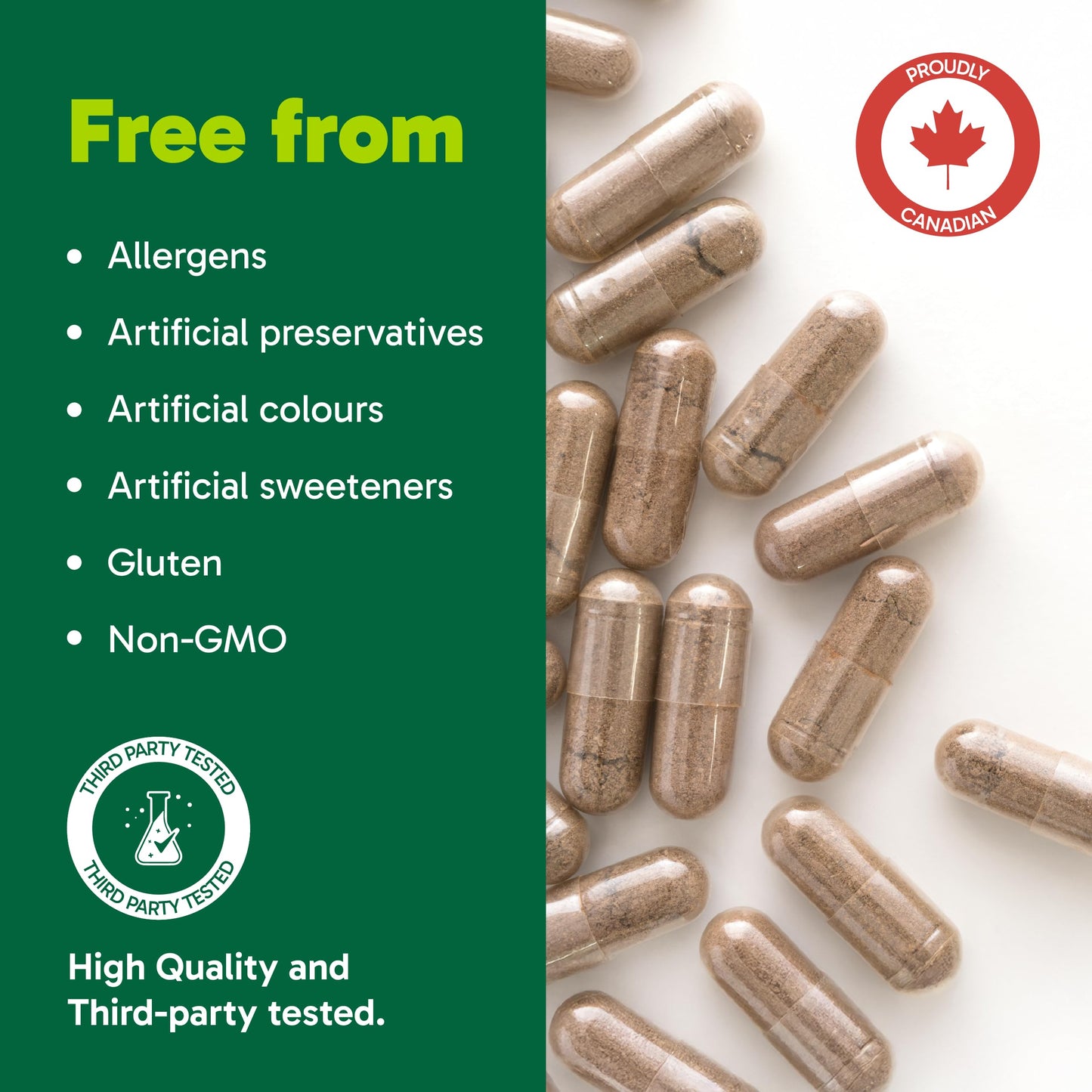 Organika Korean Red Ginseng- 6 Year Old Roots, Energy Support, Stress Support, Warming Effect- 100caps Organika