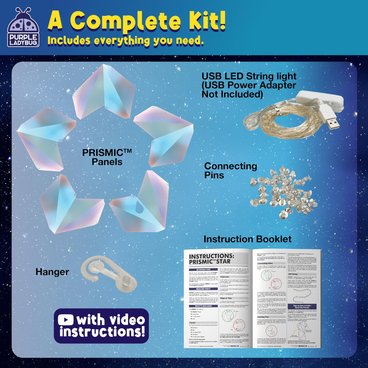 Star Lantern - DIY Night Light Craft for Kids Ages 8-12 🍁 All In One Marketplace Canada