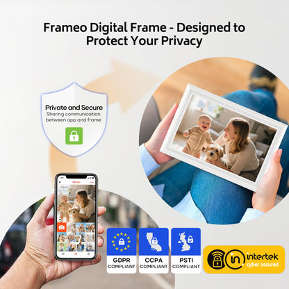 Frameo 10.1" Digital Picture Frame, 32GB Memory WiFi Electronic Photo Frame 🍁 All In One Marketplace Canada