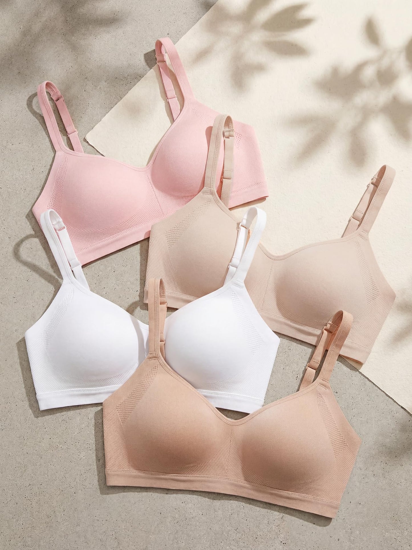 Warners Women's Blissful Benefits Underarm-Smoothing with Seamless Stretch Wireless Lightly Lined Comfort Bra Rm3911w, Butterscotch, X-Large 🍁 All In One Marketplace Canada