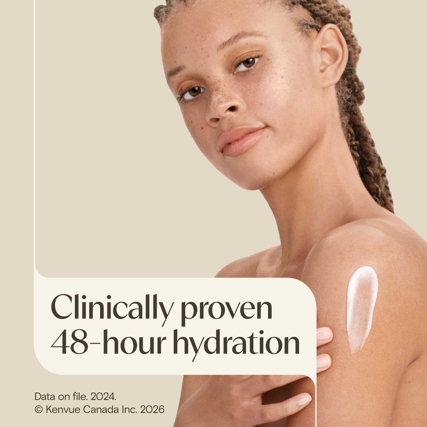 Aveeno Daily Moisturizing Body Lotion with Soothing Prebiotic Oat, Gentle Lotion Nourishes Dry Skin With Moisture, Paraben-, Dye- & Fragrance-Free, Non-Greasy & Non-Comedogenic, 975 ml