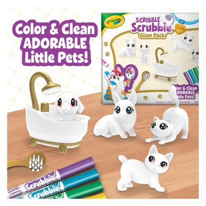 Crayola Scribble Scrubbie Pets Tub Playset, Creative Toys Crayola