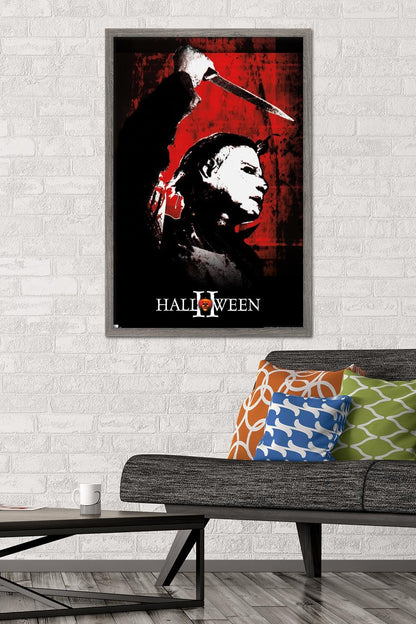 Halloween II - Affiche murale rouge