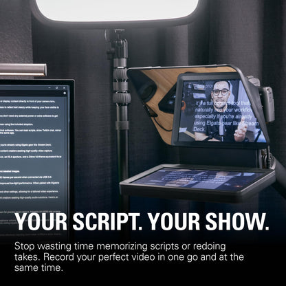 Elgato Prompter, Teleprompter with Built-in Screen Elgato