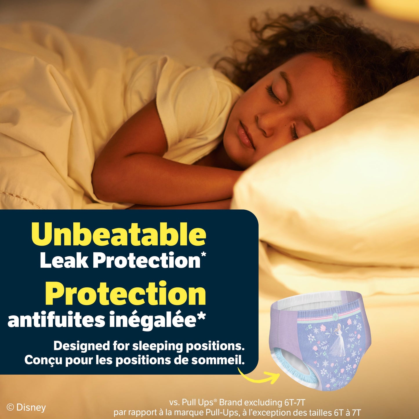 GoodNites Girls' Nighttime Underwear, Extra Small (28-43 lbs), 99 Ct