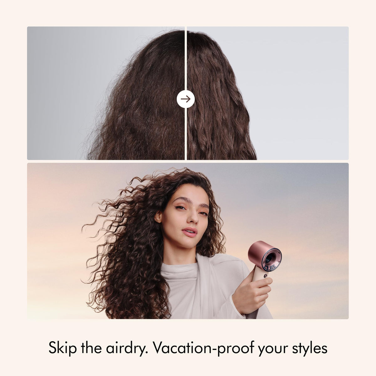 Dyson Supersonic Travel™ hair dryer (Ceramic pink/Rose gold)