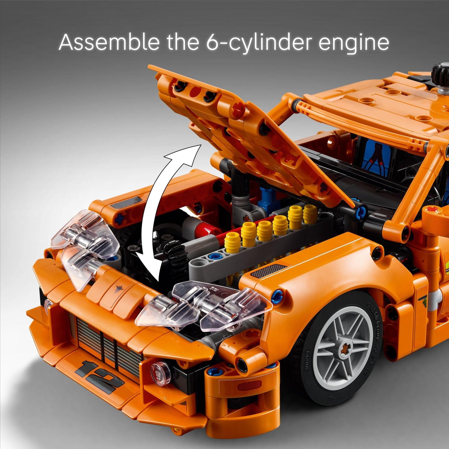 LEGO Technic Fast and Furious Toyota Supra MK4 Building Kit- Toy Car for Kids, Boys, and Girls, Ages 9+ - Creative Gift for Fast and Furious Car Fans - Realistic Engineering Details - 42204 LEGO