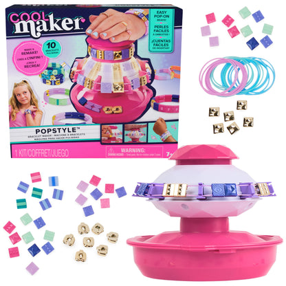 Cool Maker PopStyle Bracelet Making Kit, Ages 7+ Cool MAKER