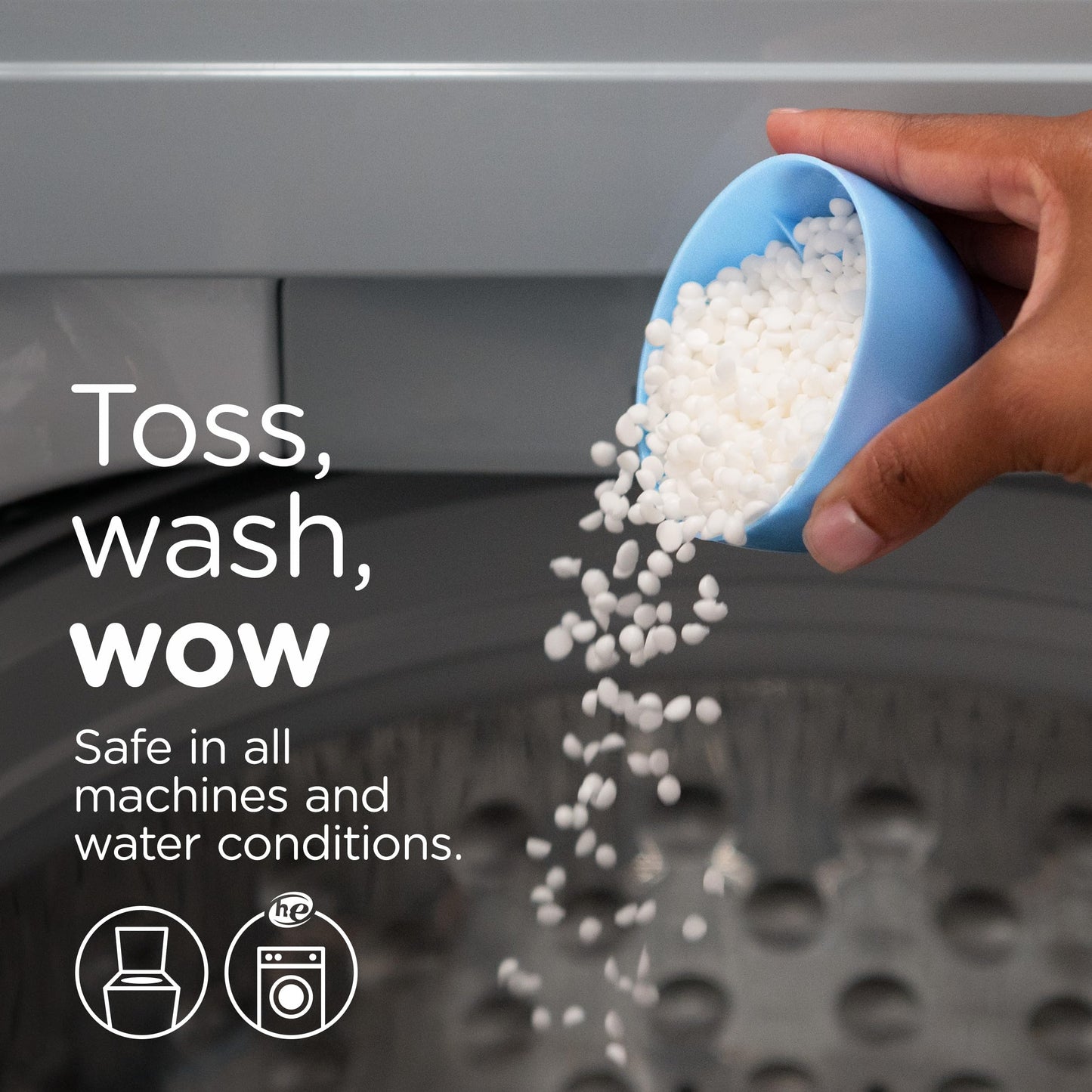 Downy Light Laundry Scent Booster Beads, Ocean Mist Scent, In-wash fabric beads designed to be gentle with a light boost of scent, No Heavy Perfumes, 853 Grams