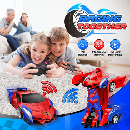 Remote Control Cars for Kids, vicia Transform Robot Toys for 3-10 Year Old Boys RC Car 3 4 5 6 7 8 Year Old Boy Gifts Christmas Birthday Gifts for Boys 🍁 All In One Marketplace Canada