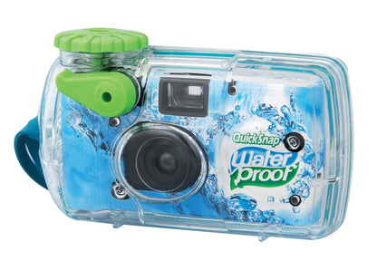 Fujifilm QuickSnap Waterproof Single Use Camera 800 (27 Exposures) Blue/Green/White 🍁 All In One Marketplace Canada