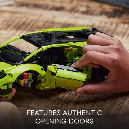 LEGO Technic Lamborghini Huracán Tecnica Advanced Sports Car Building Kit for Kids Ages 9 and up Who Love Engineering and Collecting Exotic Sports Car Toys, 42161 - Available at All In One Marketplace Canada