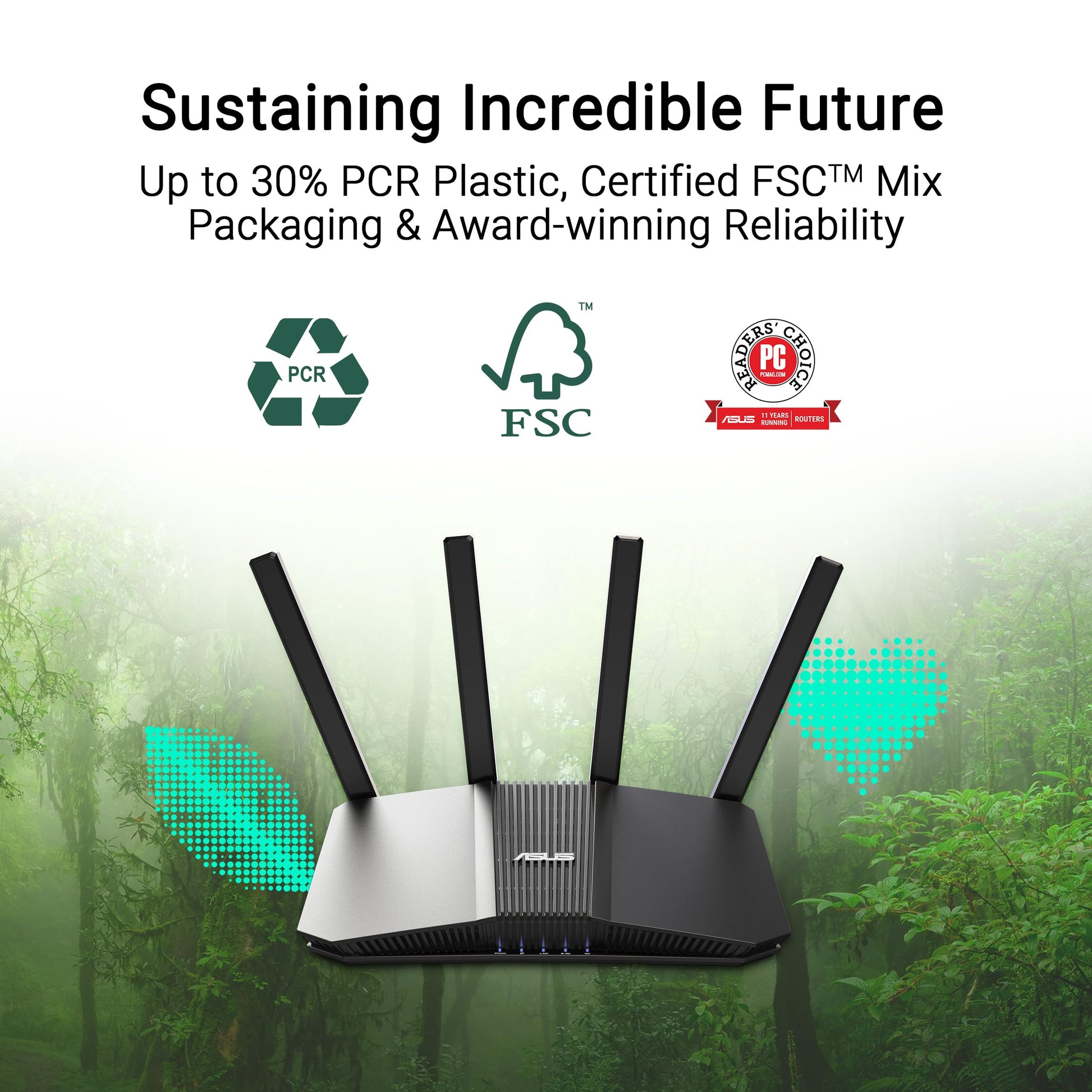 ASUS RT-BE58U WiFi 7 Router - Dual-WAN, 3.6 Gbps, Mesh + VPN Compatible Asus