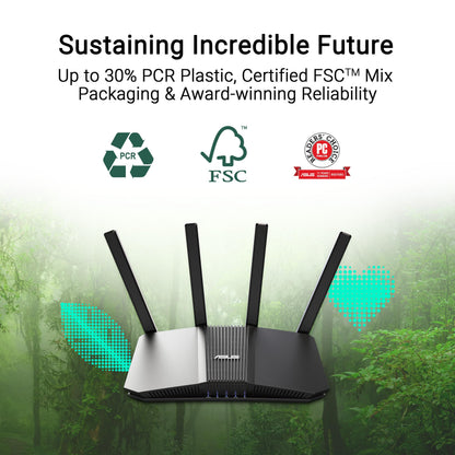 ASUS RT-BE58U WiFi 7 Router - Dual-WAN, 3.6 Gbps, Mesh + VPN Compatible Asus