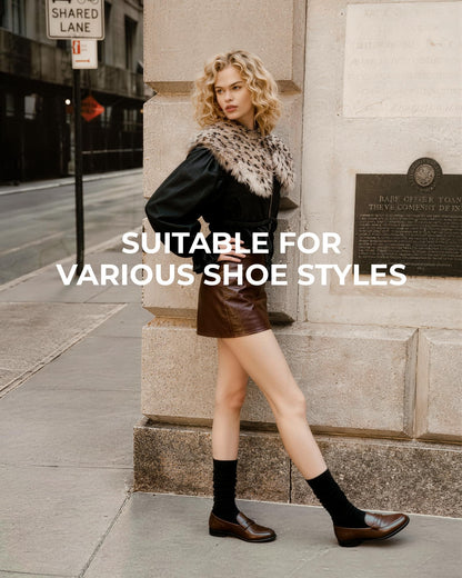 Fitrell Slouch Socks for Women, Knee High Scrunch Tube Boot Socks 3 Pairs 🍁 All In One Marketplace Canada