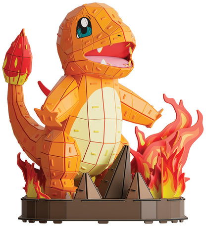 4D Build Pokémon Charmander 3D Puzzle Model Kit, Desk Décor, Shelf Display 🍁 All In One Marketplace Canada