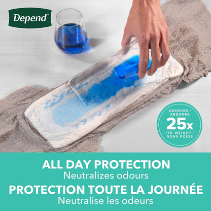 Depend Fresh Protection Adult Incontinence Underwear for Men (Formerly Depend Fit-Flex), Disposable, Maximum, Large, Grey, 40 Count 🍁 All In One Marketplace Canada