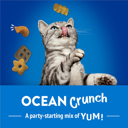 Friskies Party Mix Cat Treats, Ocean Crunch Ocean Whitefish 510g (3 Pack) Friskies