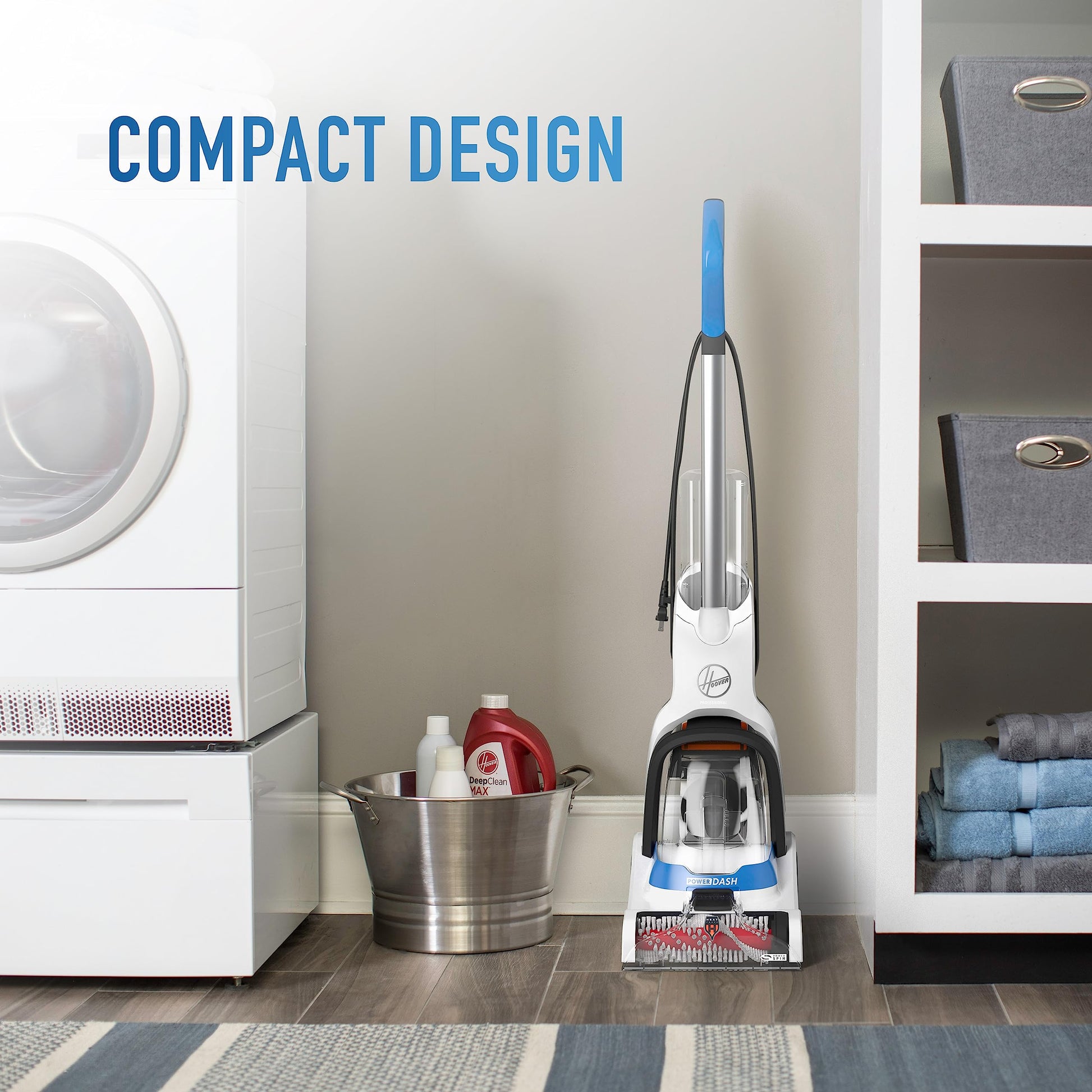 Hoover PowerDash Pet Compact Carpet Cleaner, Shampooer Machine, Lightweight, FH50700 - Available at All In One Marketplace Canada