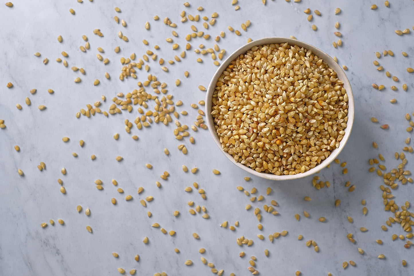 Amish Country Popcorn Baby White Kernels | 6 lb Bulk Bag | Small, Tender & Non-GMO