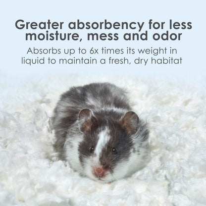 Kaytee Clean & Cozy White Bedding Pet For Guinea Pigs, Rabbits, Hamsters, Gerbils, and Chinchillas, 49.2 Liters