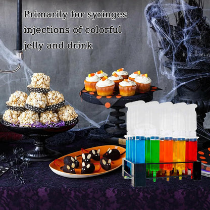 50 Pack Syringes with Tip Cap, 20ml Liquid Syringe BPA-Free Suringes, Washable, Durable, Party Nurses, Halloween, Thanksgiving Day, Birthday Nurses, Christmas 🍁 All In One Marketplace Canada