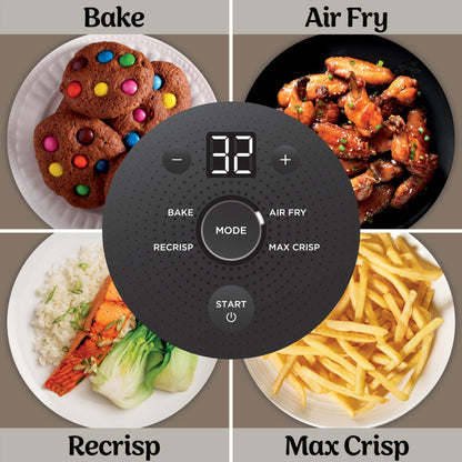 Ninja Crispi Portable Glass Air Fryer Cooking System – 4-Qt & 6-Cup CleanCrisp Containers, Nontoxic, Leak-Proof, Dishwasher Safe – Air Fry, Bake, Max Crisp, Recrisp FN101CSD (Canadian Version) 🍁 All In One Marketplace Canada