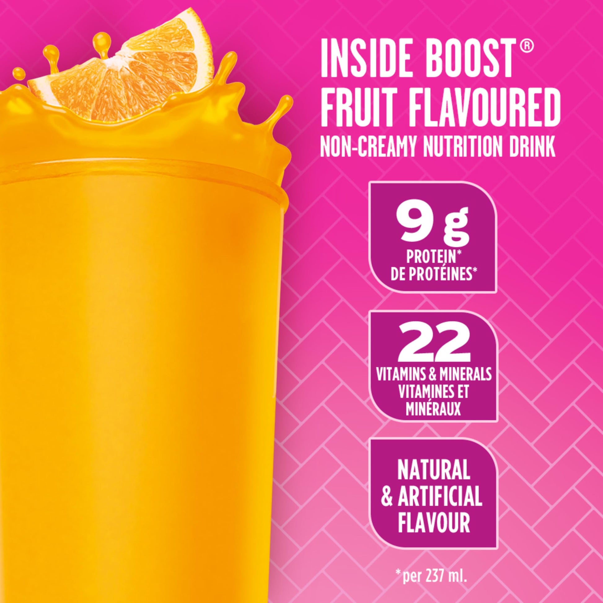 BOOST Orange Complete Nutrition Drink - 24 Pack (6.3 kg)