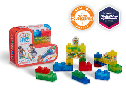 Jelly Blox Creative Kit | Includes 20 Blocks | Toddler & Preschool