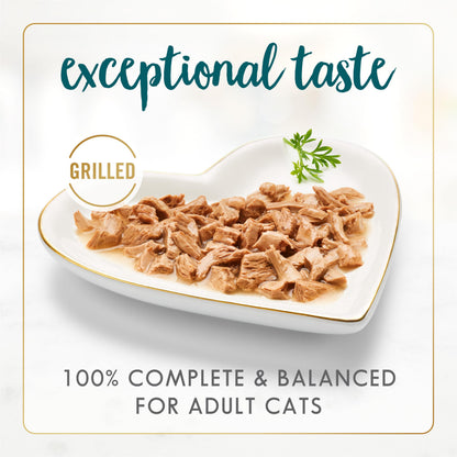 Fancy Feast Grilled Wet Cat Food, Turkey Feast in Gravy - 85 g Can (24 Pack) Fancy Feast