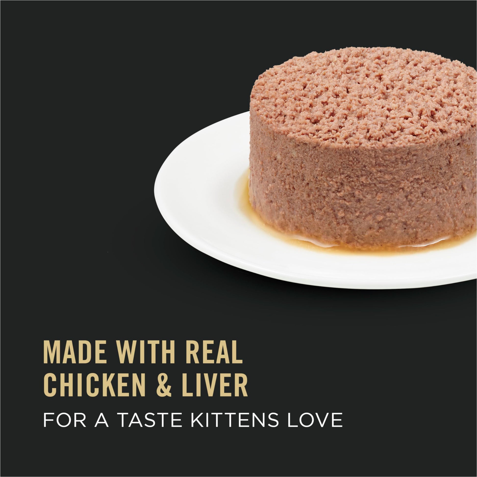 Purina Pro Plan Wet Cat Food, Focus, Kitten Chicken and Liver Entrée, 3-Ounce Can, Pack of 24 Pro Plan