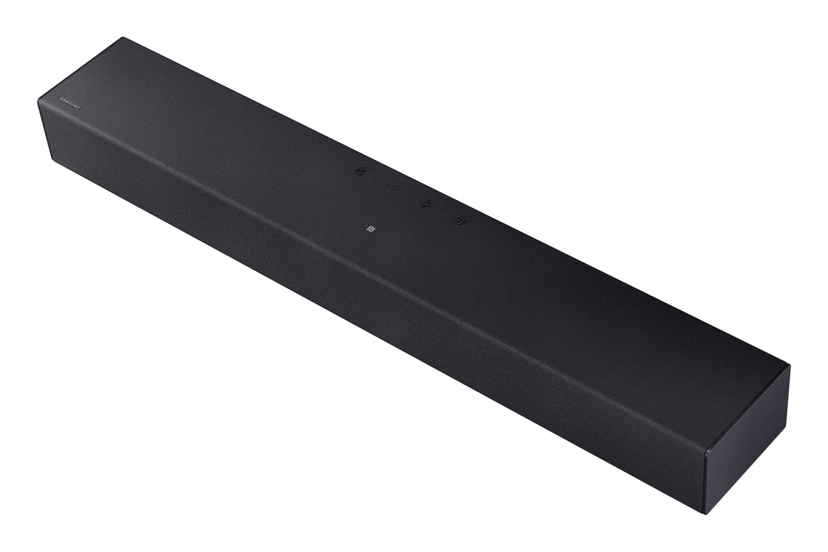 Samsung Sound Bar, HW-B400F/ZC, 2.0 Channel, 140 watts, Dolby Digital, DTS, Bluetooth, HDMI ARC