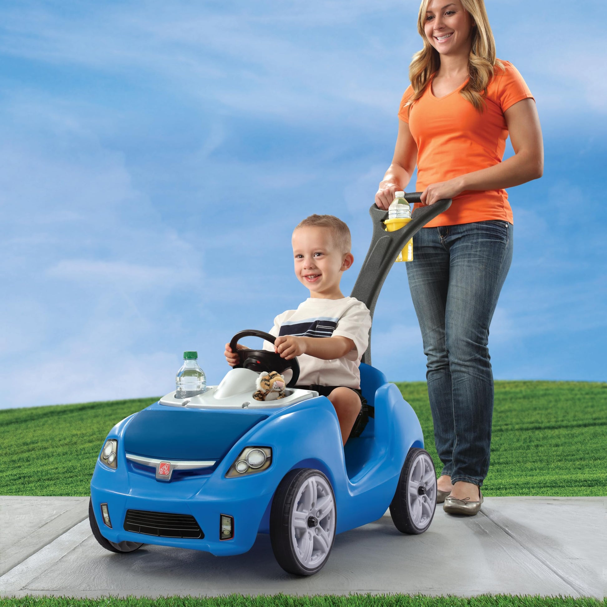 Step2 Whisper Ride II, Blue - 823000 Step2