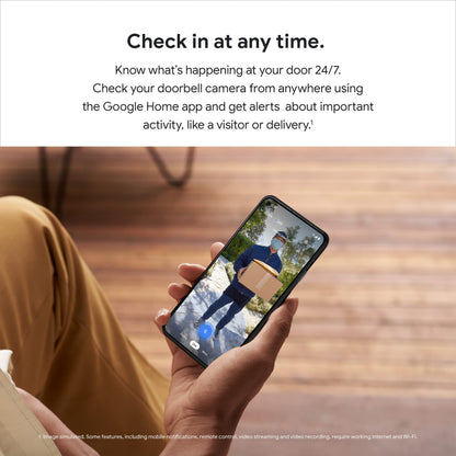 Google Nest Doorbell - Battery Powered Video Doorbell Camera - Snow 🍁 All In One Marketplace Canada