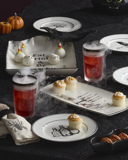 Plateau à hors-d’œuvre vintage Halloween Lenox 899239