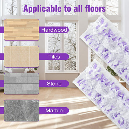 15 Pack Disposable Power Mop Refills Pads for Swiffer Power Mop,Spray Wet Pads Refill for Swiffer,Disposable Swifter Mopping Pads Refills for Multi-Surface Floor Cleaning - Available at All In One Marketplace Canada