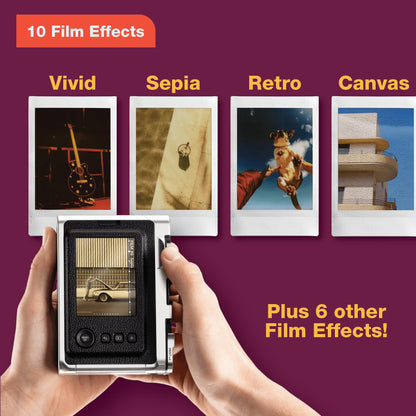 Fujifilm INSTAX Mini Evo Hybrid Instant Camera - Brown 🍁 All In One Marketplace Canada