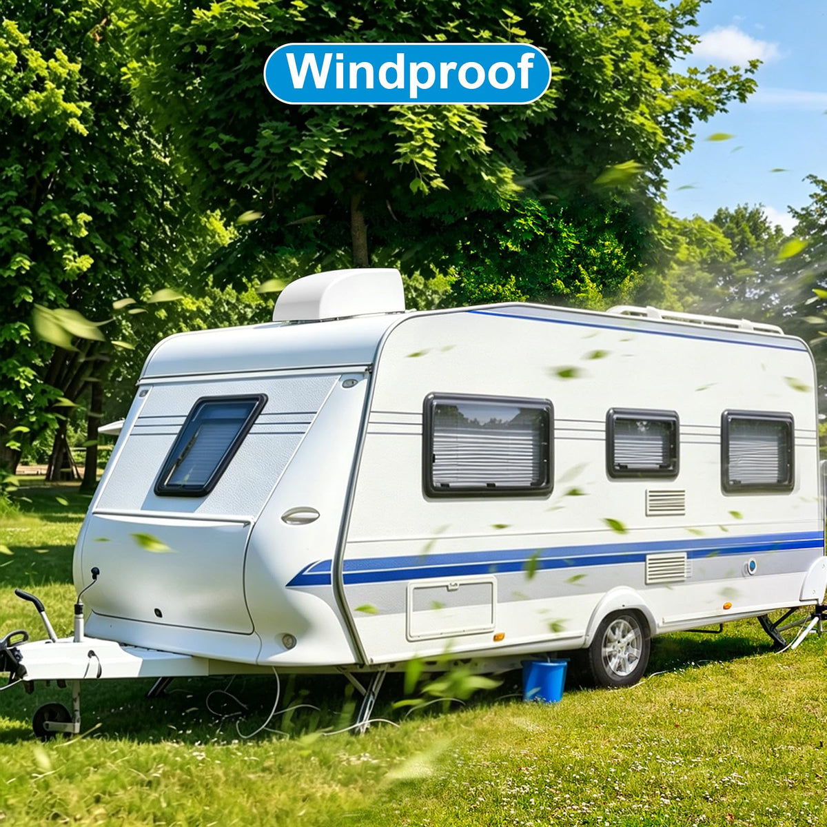 MQLD Camper Air Conditioner Cover Trailer AC Covers for RV Roof Unit, 600D Oxford Cloth Fits RecPro, TOSOT, FOGATTI 16K, Coleman Mach RV Air Conditioner Winter Covers for Outside - A/C Cover for Roof 🍁 All In One Marketplace Canada