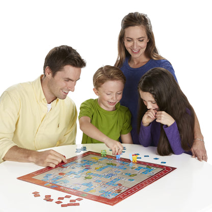 Hasbro Gaming Scrabble Junior Board Game | 2-4 Players | Family Educational Word Games for Kids | Back to School Gifts for Classroom | Ages 5+ Hasbro Gaming