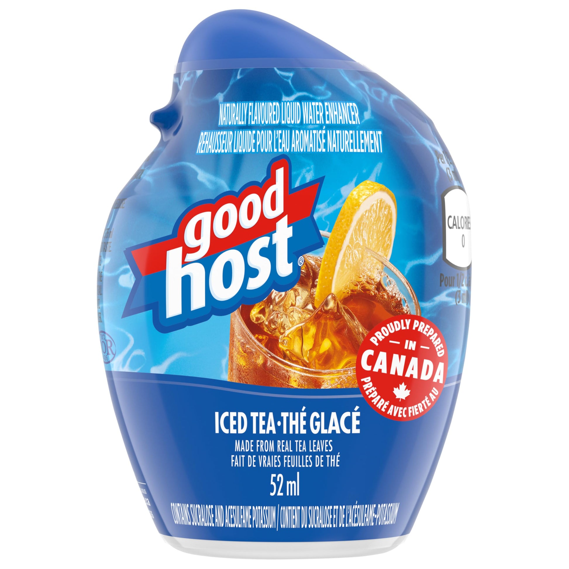 GOODHOST Iced Tea Liquid Water Enhancer, 12 Bottles, 744 g GOODHOST