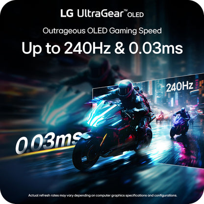 LG Ultragear 27" OLED Gaming Monitor 27GX704A-B WQHD 240Hz NVIDIA G-Sync