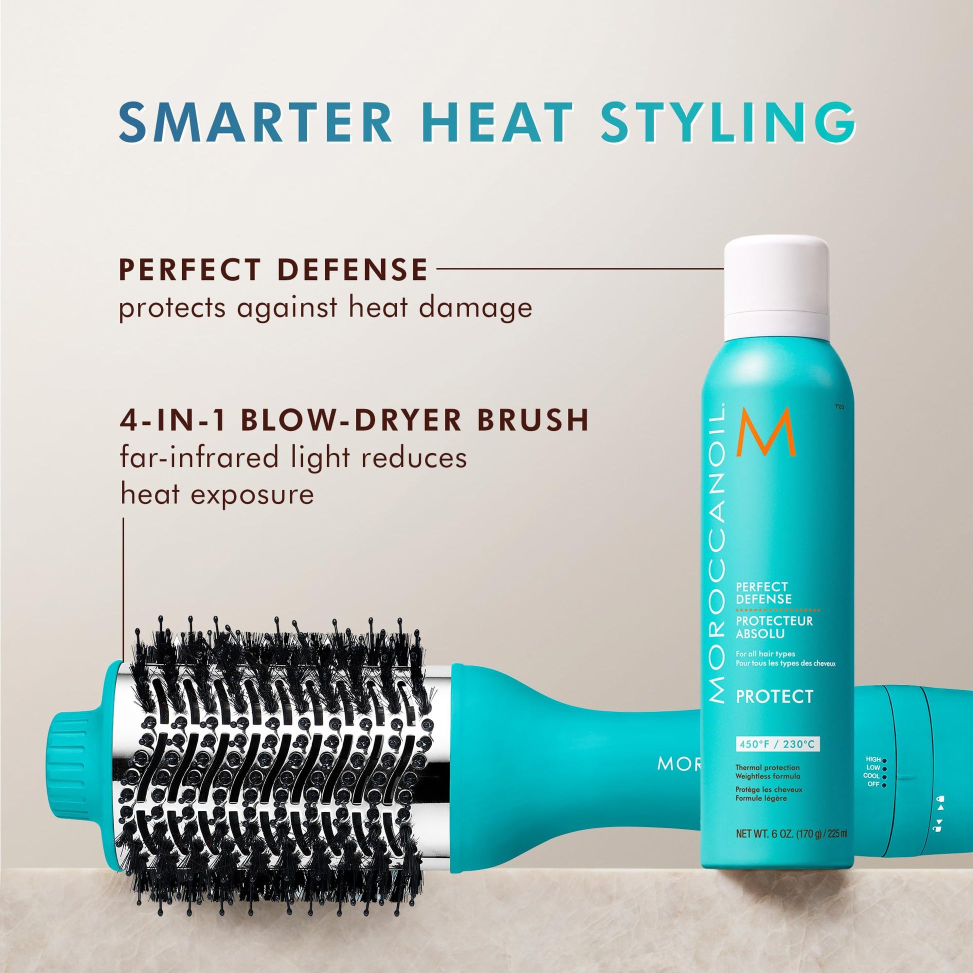 Moroccanoil Perfect Defense Heat Protectant, 6 Fl Oz